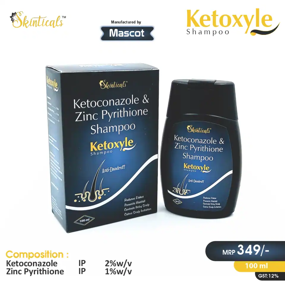 Ketoconazole + Zinc Pyrithione at the best price in PCD Pharma Franchise for Dermatology, Dandruff, Dermatitis Treatment.